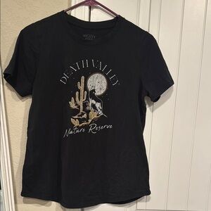 Black Death Valley Graphic T-Shirt